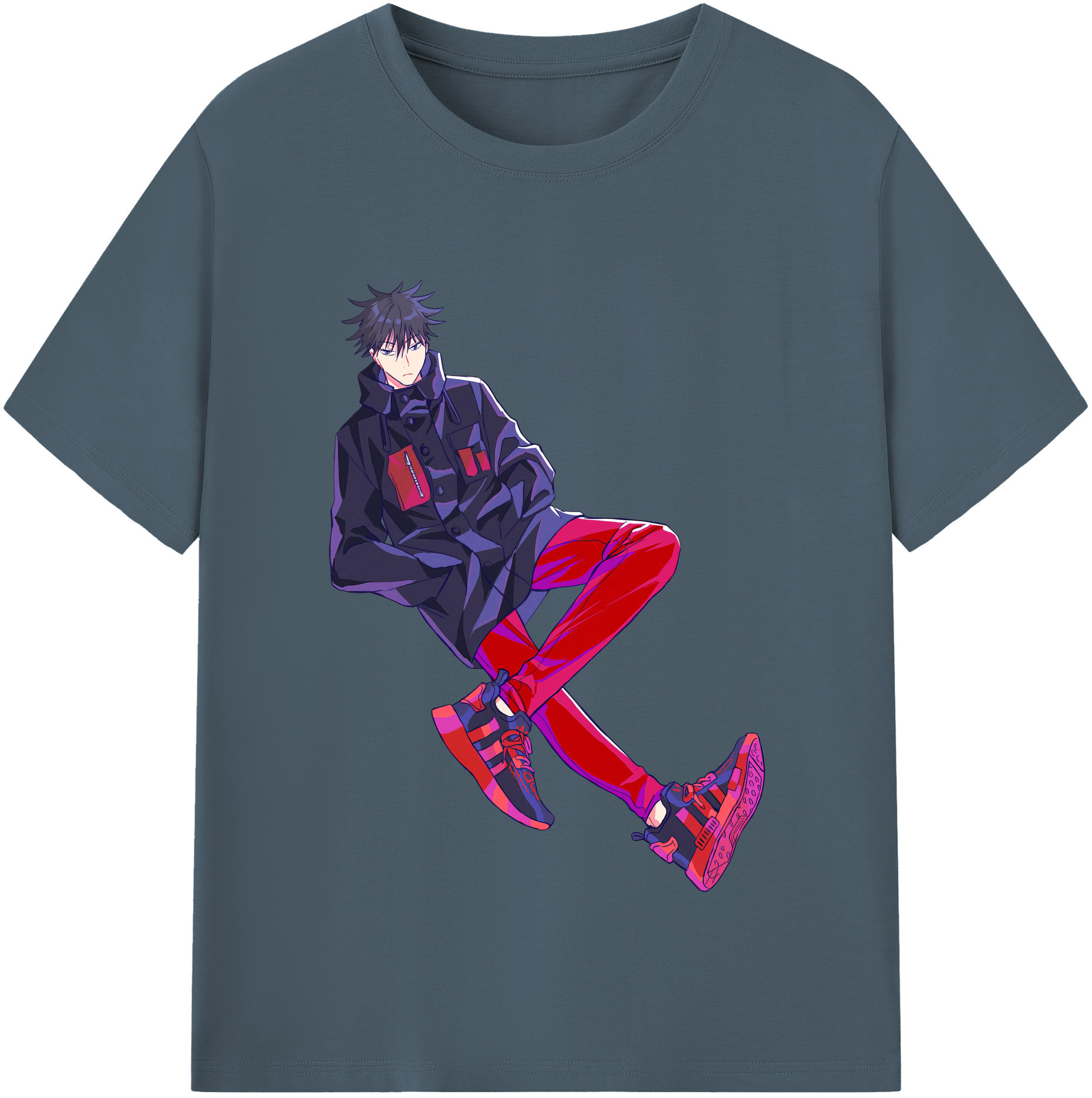 （画像用） 呪術廻戦 Jujutsu Kaisen 綿100％半袖Tシャツ（フロントプリント）